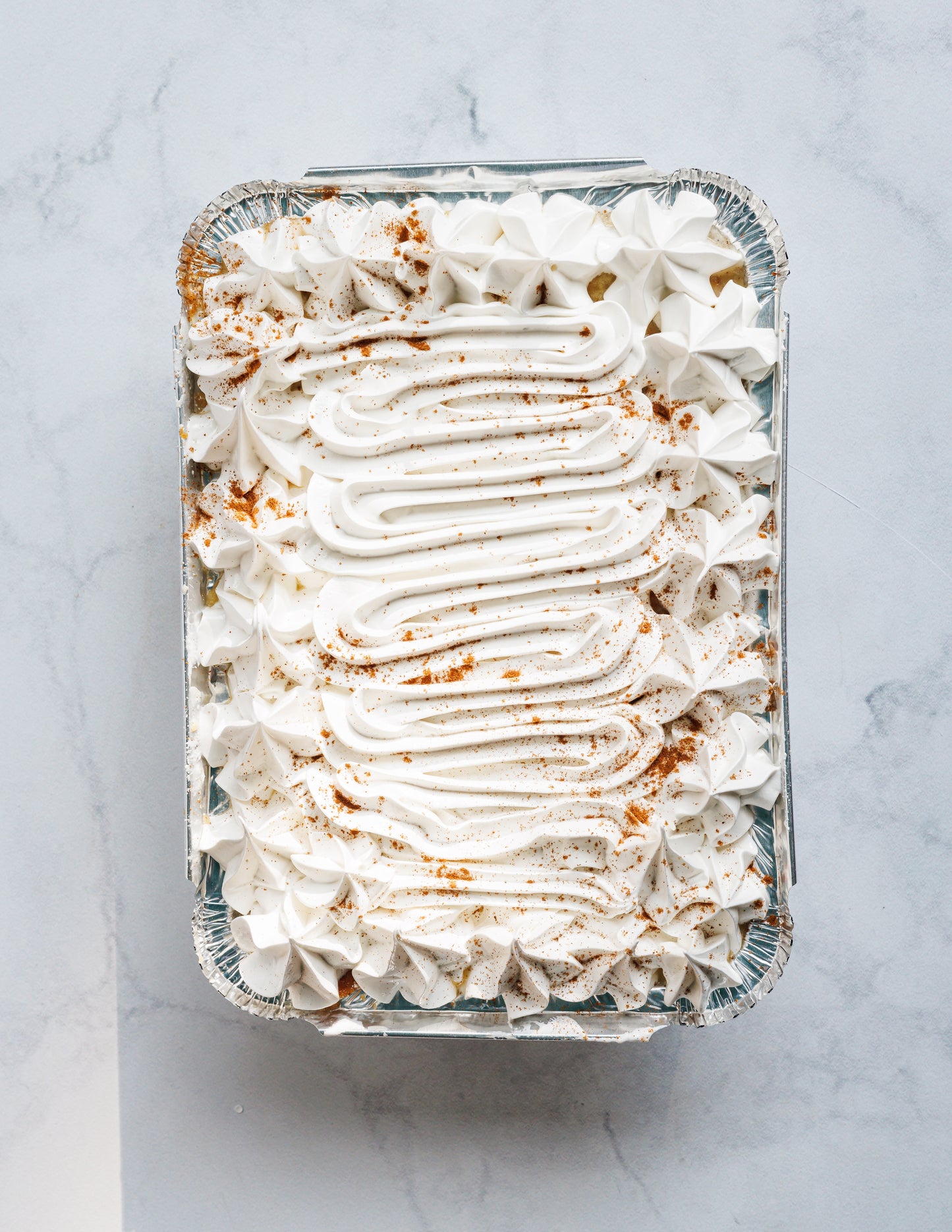 TORTAS TRES LECHES ENVASE DE ALUMINIO