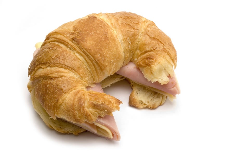 CROISSANT CON JAMÓN Y QUESO