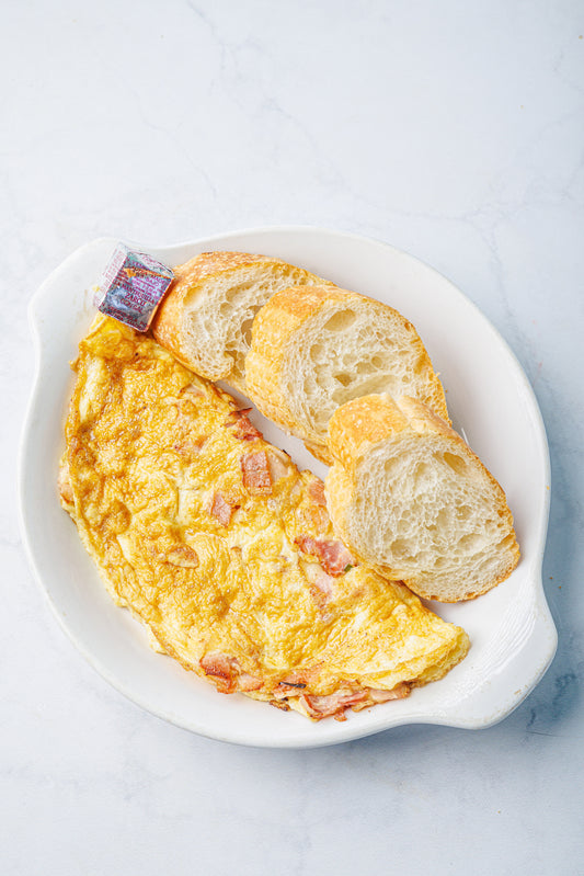 OMELETTE CON JAMÓN