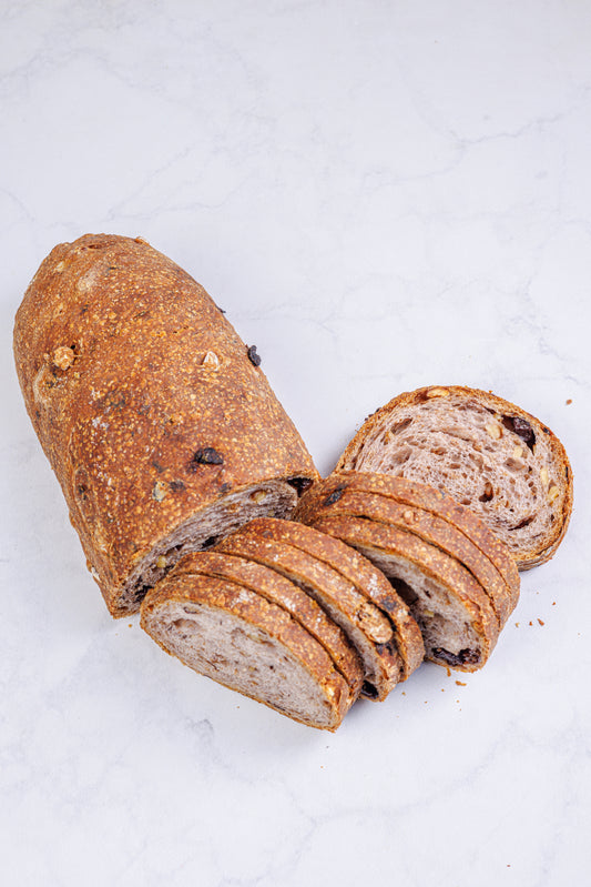 PAN DE NUECES Y PASAS